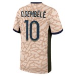 Nogometni Dresovi Paris Saint-Germain O. Dembele 10 Jordan Dječji Četvrta 2023-24 Kratkih Rukava